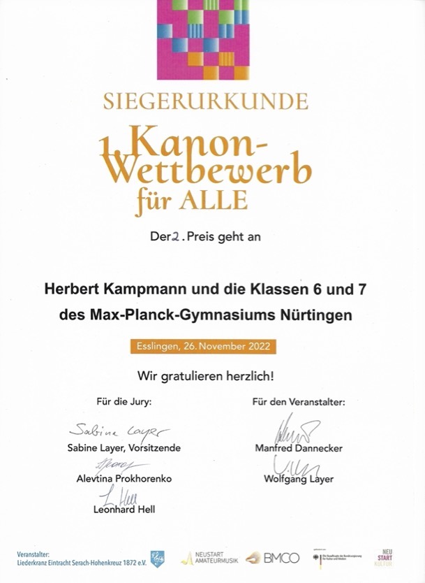 Kanonwettbewerb Urkunde1