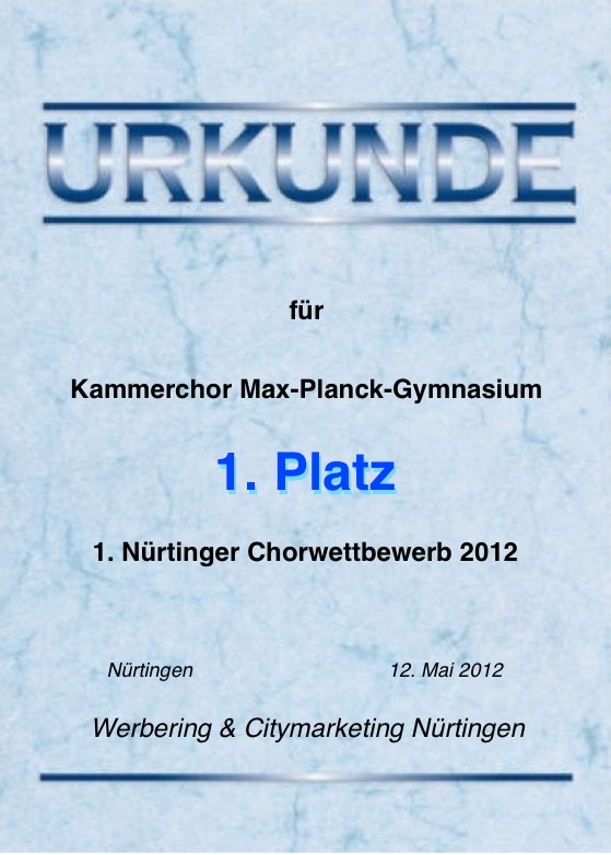 Urkunde Kammerchor 2012.jpg